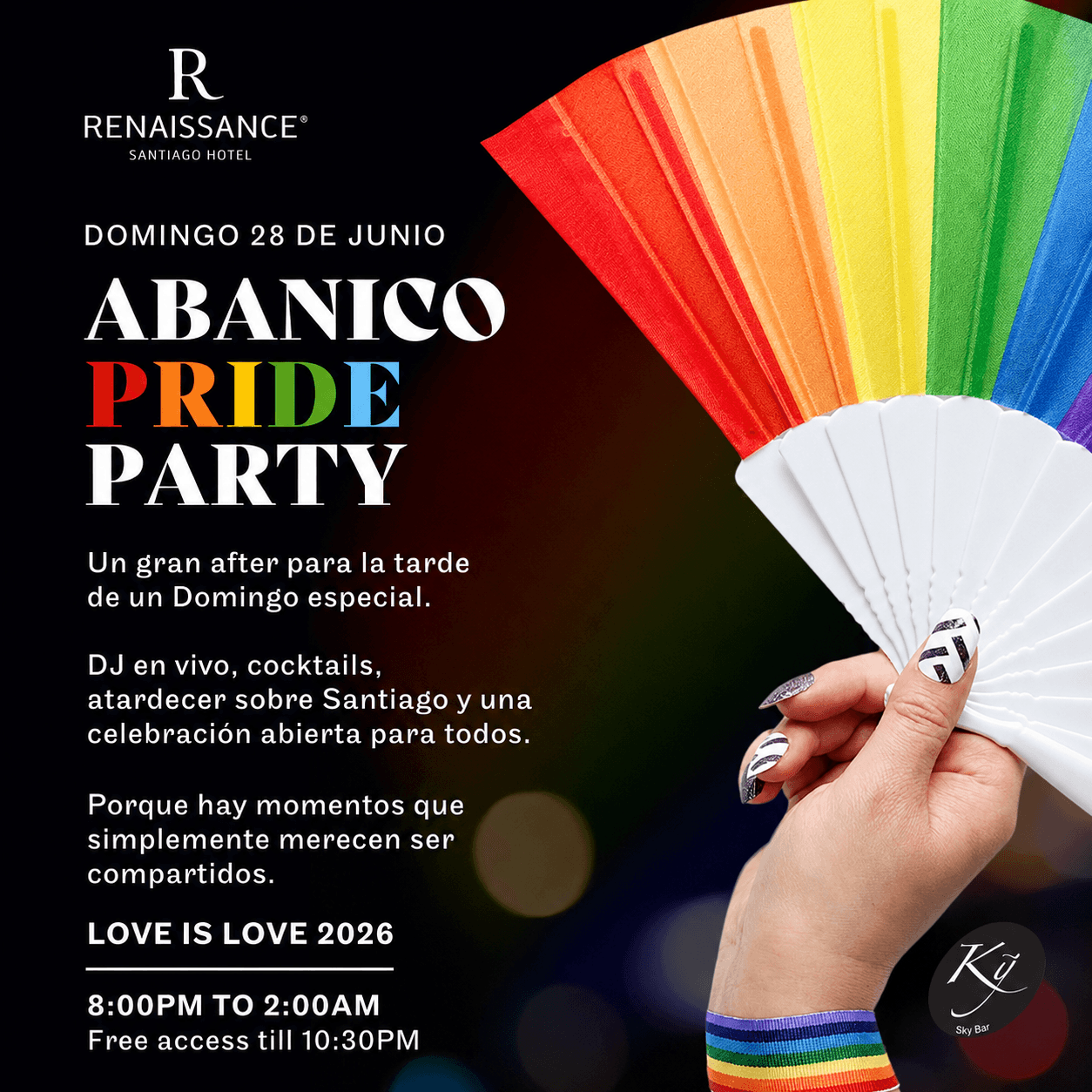 Abanico Pride Party image}